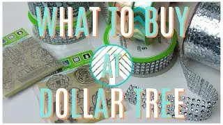 WHAT TO BUY AT DOLLAR TREE | CRAFTING ITEMS, WASHI TAPE & MORE!!