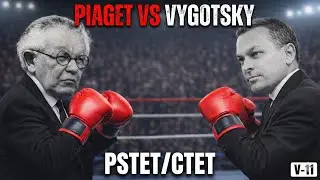 Piaget vs Vygotsky | Key Differences Explained | PSTET / CTET (Punjabi & English)