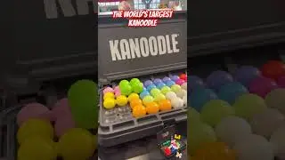Biggest KANOODLE Game I&rsquo;ve Ever Seen! 😱 #ToyFair #Kanoodle #kanoodlepuzzle #toyfairlife #shorts