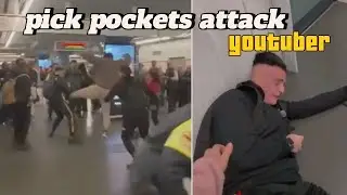 &ldquo;Pickpockets Attack a You Tuber&rdquo; #pickpocket #Tube #rome