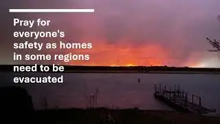 PRAY FOR THE FIRE SITUATION - Kouga Region near St Francis Bay, Humansdorp and Jbay 8th Jan 2026