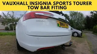 Установка фаркопа на наш Vauxhall Insignia A 2014 года выпуска