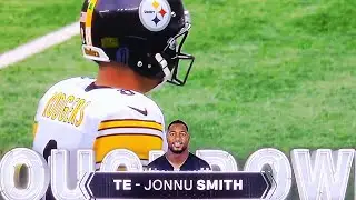 JONNU SMITH TOUCHDOWN: PITTSBURGH STEELERS VS. NEW YORK JETS: NFL: SUNDAY: SEPTEMBER 7, 2025