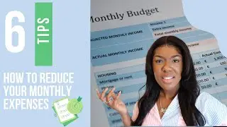 Six tips: How to reduce your monthly expenses?  #personalfinance #budgeting #savemoney #refinance