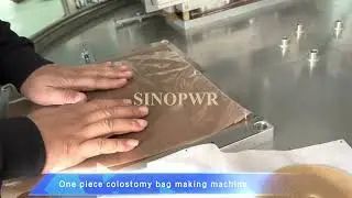 One piece colostomy bag making machine/57mm 70mm ostomy bag sealing machine/urstomy bag sealer