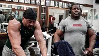 TRAINING BICEPS @ THE MOST DANGEROUS GYM IN AMERICA