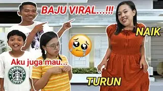 SARI PENGEN BAJU TURUN NAIK VIRAL?! | Drama Parodi Lucu | Mikael TubeHD