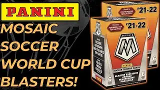 WATCH BEFORE YOU BUY! 2021-22 Panini Mosaic Soccer World Cup Blaster Box Review!