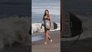 Suri Jabrik Rips The Rivermouth #surfersofbali #surfingbali #surfers