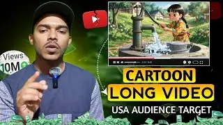 How to Make Ghibli Style Cartoon Animation Using AI | Faceless YouTube Channel Guide