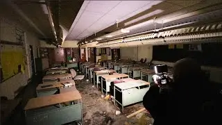 Встреча с бездомным в заброшенной средней школе Гэри