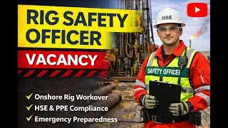 RIG SAFETY OFFICER JOB VACANCY - NATURE OF JOB Rig Safety Officer Workover