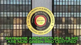 At Garware, we are proud to share that our Architectural Films are now GreenPro Certified