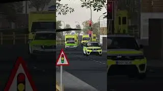 UK:RP Norfolk | East of England Ambulance Service responding to a call.