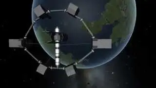 KSP. Интерстеллар стоковый/Interstellar stock (Craft from the movie)