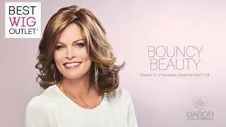 Bouncy Beauty | Lace Front & Monofilament Part Synthetic Wig by Gabor