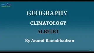 Albedo | Climatology | Geography | NEO IAS