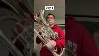 Day 1 of the Disney High Note! #disney #euphonium #trombone
