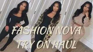 FASHION NOVA TRY ON HAUL!! | NESSA