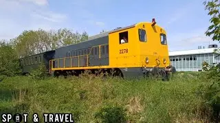 STAR-Loc 2278 nadert Nieuw-Buinen, met museumtrein! // Historical Dutch museum train, 18-5-2023!