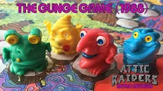 The Gunge Game (1988) - Waddingtons - Slime Monster Vintage Board Game - Attic Raiders Retro Reviews