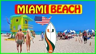 Miami beach walking tour 🇺🇸 #miamibeachflorida
