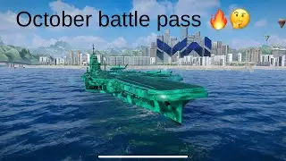 Modern Warships - New October Battle Pass Equipment With FS Pang￼ 🔥🤔
