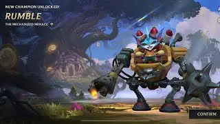Buying WILD RIFT New Baron Lane Champion RUMBLE: The Mechanized Menace with Blue Motes 20250130