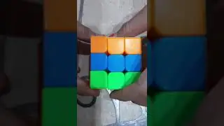 India flag on 3x3 rubik's cube/ Independence Day special #shorts