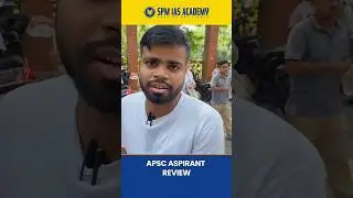 APSC Prelims 2025 Exam Review: Student's HONEST Experience after the GS Paper - 1   @SPMIASAcademy