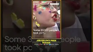 Israelis march in Jerusalem at a gay pride parade | WION Shorts