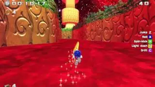 I play a Sonic World stage mod with Persona 5 music.