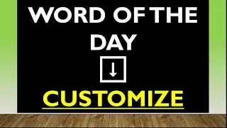 #customize #vocabulary Customize meaning in Hindi With Examples |customize का हिंदी अर्थ