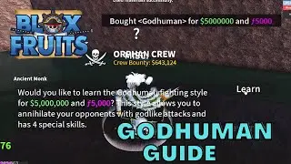 HOW TO GET GODHUMAN/SUPERHUMAN + MATERIALS LOCATIONS | BLOX FRUITS UPDATE 17 PART 3