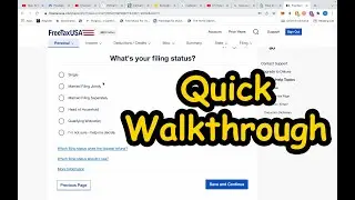How to Do My Own Taxes | Walkthrough