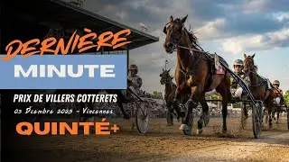 S&eacute;lection CHEVAUX de Derni&egrave;re minute du quint&eacute; 03 D&eacute;cembre #quint&eacute; #attel&eacute; #trot #vincennes #tocard