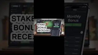 Stake Pre Monthly bonus Recived 🤑 / Stake January month bonus #stake