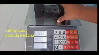 Calibraci&oacute;n/Ajuste Bascula Mettria Usb lite | Modo F&aacute;cil