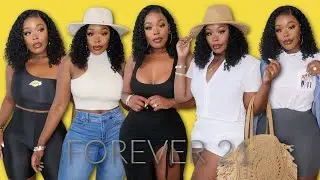 Огромный выбор летних вещей Forever21 по доступной цене 500 долларов! Платья-бомбардировки, байкерские шорты, комплекты одежды для отпуска и многое другое