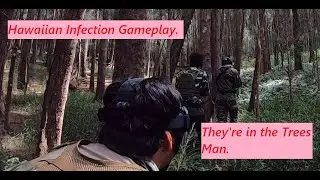 Hawaiian Infection Airsoft Gameplay! Feat. Kona Airsoft Community