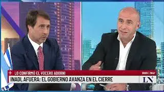 El gobierno confirmó que avanza con el cierre del Inadi. El pase de Trebucq y Feinmann.