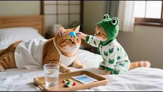 Mama Cat Collapsed — What Ginger Kitten Did Next
