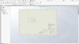 SolidWorks Drawing Demo 9   General Notes in Sheet Fromat Template
