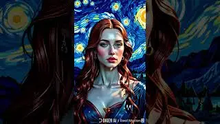 haunting beauty in a surreal shifting world 🦋🌄#surrealart #cinematicportrait #hauntingbeauty #dreams