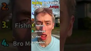 Ranking the Funniest slow motion Jumps