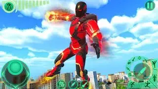 Amazing Transform Robot Flying Hero | New Fire Hero Robot Android GamePlay | By Game Crazy