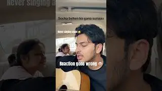 Maand - Bayaan #reaction #memes #singing #funny #bayaan #maand #music #shorts #siblings #sister