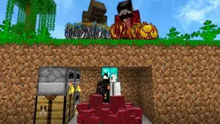 Minecraft Random Item Swap VS 2 Hunters