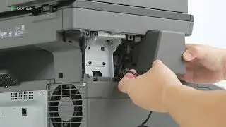 Lexmark CX532 CX635 XC2335&mdash;Installing the convenience stapler