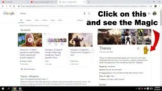 Marvel Avengers Endgame -Magic With Thanos Gauntlet On Google!Dont Forget to share with your friends